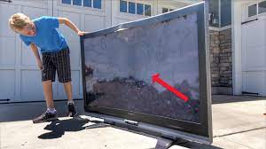 So, as you can see, the weight of your tv is largely dependent on. What S Inside A 65 Inch Flat Screen Tv Youtube