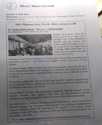After a positive consideration of the request we will put it on the list. Newspaper Article Analysis How Did The End Of The Article Summarize The Main Idea And Provide Closure Brainly Ph