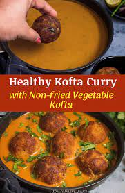 Veg Poha Kofta Curry Recipe Non Fried Step By Step Recipe Recipe Kofta Curry Recipe Curry Recipes Vegetarian Recipes Healthy