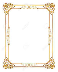 Next day or express delivery available, plus free returns globally. Gold Photo Frame With Corner Line Floral For Picture Vector Royalty Free Cliparts Vectors And Stock Illustration Image 66069706