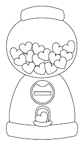 Gumball Machine Coloring Pages Novocom Top