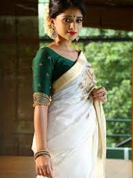 See more of kerala sarees and kasavu mundu haradhi saree's on facebook. 35 Gorgeous Kerala Saree Blouse Designs To Try This Year Styling Tips For Kasavu Saree Bling Sparkle