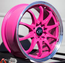16x7 Rota Fighter 10 Wheels 5x100 114 3 Pink Rims Fits 5 Lug Celica Corolla Tc Rotawheels Bikewheelsbikergirl Felgen Autotuning Autos
