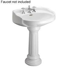 pedestal combo bathroom sink