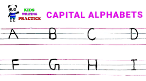 Abc worksheets and online activities. How To Write Capital Alphabet Letters A To Z Kids Writing Practice Writing Alphabet Youtube