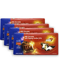 Elite Milk Chocolate With Popping Candy Pack Of 4 12 Oz 340 G