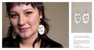 On a tundra brimming with boots and coats, Bethel photographer Katie Basile  captures creative fashion in Native earring designs