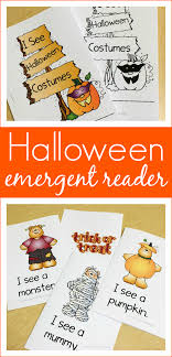 Free Printable Halloween Emergent Reader For Preschoolers Fun A Day Halloween Preschool Halloween Literacy Activities Halloween Kindergarten