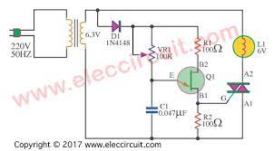 They are desirable to use if you already have a dimmer or an outlet controlled by a wall switch where your power supply will be connected. Dimmer Circuit Using Scr Triac Eleccircuit Com