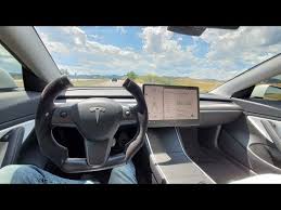 The New Tesla Model 3 Steering Wheel Youtube