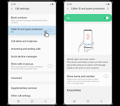 Turn your own caller identification on or off. Smart Call Apps Samsung India