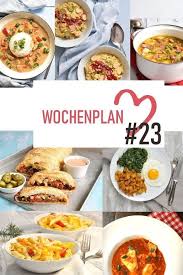 Wochenplan 23 Abwechslungsreiche Rezeptideen Fur Eine Woche Vegetarisch Kochen Gunstig Kochen Rezepte