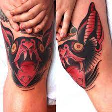 Posts About Knee Cap Tattoo On Invictustattoo Knee Cap Tattoo Traditional Tattoo Knee Tattoo