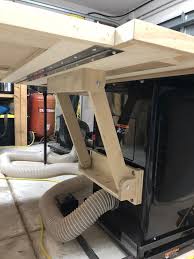 Folding Outfeed Table For Cabinet Saw Table Saw Woodworking Jigs Diy Table Saw