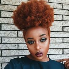 Dark Copper Afro Hair Hair Color For Black Hair Natural Hair Styles Hair Color Auburn