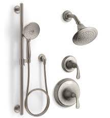 Maybe you would like to learn more about one of these? Kohler Kss Forte 4 Rths Cp Polished Chrome Forte Pressure Balanced Shower System With Shower Head Hand Shower Valve Trim And Shower Arm Faucetdirect Com
