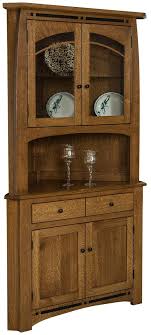 Featuring plenty of shelf space and window panestyled door fronts.product width 14. Tabbs Creek Corner China Cabinet Countryside Amish Furniture