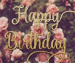 Two layers decorated wedding cake in pink with flowers. Birthday Flower Gifs Tenor
