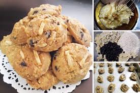Sejukkan bru golek2 dlm susu tepung nespray yg dicampur dgn gula aising (susu 3sdb + 2sdb gula aising ). Resipi Biskut Raya Honey Nestum Almond Cookies Crunch