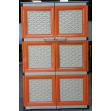 3.199.200krisbow lemari pakaian lipat dengan cover: Lemari Plastik Phylia 4 Tingkat Lemariweuh