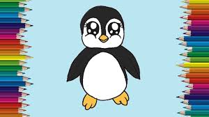 Here presented 52+ penguin drawing easy images for free to download, print or share. How To Draw A Baby Penguin Cute And Easy Cartoon Penguin Drawing Step By Step Youtube