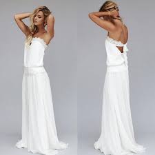 Ispirati alle tendenze bridal degli anni '20, '30 e '50, gli abiti da sposa vintage di oggi possiedono quella allure retrò e unica capace di conquistare scegliere l'abito perfetto, lo sappiamo, non è mai un'impresa facile, soprattutto se la sposa è orientata verso vestiti in stile vintage o dal sapore retrò. Acquista 2015 Vintage Anni 20 Spiaggia Abiti Da Sposa Su Misura Caduto Vita Bohemian Abiti Da Sposa Senza Spalline Backless Boho Abiti Da Sposa Pizzo Nastro A 94 42 Dal Wedding Present It Dhgate Com