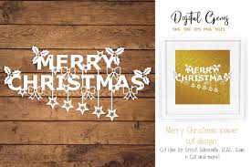 Download Merry Christmas Papercut Design Graphic By Digital Gems Creative Fabrica SVG Cut Files