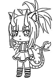 Don't forget to keep your stylish and fashionable image. Gacha Life Coloring Pages 1nza