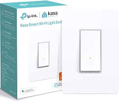 Kasa Smart Light Switch By Tp Link Single Pole Needs Neutral Wire 2 4ghz Wifi Light Switch Works With Alexa And Google A In 2020 Tp Link Switch Words Smart Lighting