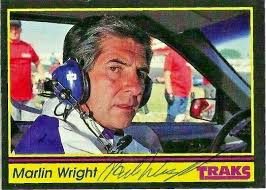 MARLIN WRIGHT signed 1991 Traks card NASCAR OFFICIAL #160 | eBay