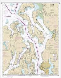 noaa chart puget sound northern part 18441