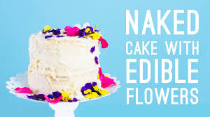 Maybe you would like to learn more about one of these? How To Decorate A Naked Cake With Edible Flowers Youtube