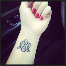 Initial tattoos can be worn by both men and women. 7 Times The Monogram Trend Went Too Far Monogram Tattoo Kids Initial Tattoos Initial Tattoo