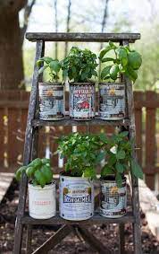 8 Balcony Herb Garden Ideas You Would Like To Try Recycled Garden Upcycle Garden Herb Planters