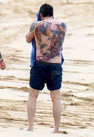 Ben Affleck Finally Addressed His Elaborate Phoenix Back Tattoo Ben Affleck Phoenix Back Tattoo Back Tattoo