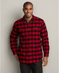 Relaxed Fit Fleece Lined Flannel Shirt Jacket Fleece Lined Flannel Shirt Shirts Chamois Shirt