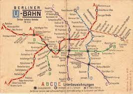 Das Streckennetz Der Berliner U Bahn Von 1948 Berlin Photos Berlin Berlin Germany