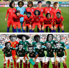 Mano a mano para ver quién seguía con vida, los surcoreanos ganaron . Los Memazos Del Triunfo De Mexico Vs Corea En El Mundial