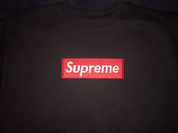 Supreme x comme des garcons box logo black hoodie deadstock tnf bogo. Supreme Crewneck Box Logo Black Red Large Custommade Fashion Clothing Shoes Accessories Mensclothing Black And Red Supreme Black Box Logo Box Logo