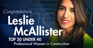Please join us in congratulating our very own Leslie McAllister, Assoc.