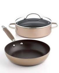Learn more about this set and why the anolon advanced reviews at amazon.com give it a solid rating. Anolon Advanced Hard Anodized Nonstick Cookware Pots And Pans Set 3 Piece Bronze Pricepulse