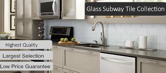 kitchen backsplash glass subway tile