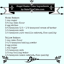 Pin By Bake Kitchen On Recipe Recipe Ingredients List Angel Cake Ingredients Recipes