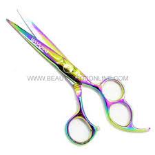 Hasami M65 R Rainbow 6 Shear With 3 Finger Holes Beauty Stop Online Hasami Beauty Shearing