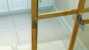 The homeowner contacted the door manufacturer for a new one and was informed that the handle was discontinued. How To Replace A Brass Shower Door Handle
