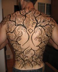 Burning Man 2007 Tattoos For Guys Henna Tattoo Back Back Tattoo