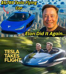 Knowledge - “$6,789 Tesla Flying Car 2026 | Elon Musk's Shocking Giga Texas  Reveal” The Tesla flying car 2026 is Elon Musk's boldest project yet —  coming straight from Giga Texas. With