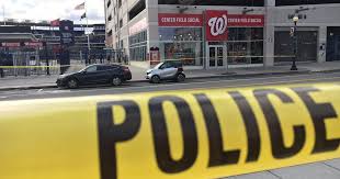 One shooting victim was a female bystander who is expected to be ok, police said. Cops Shooting Near Nationals Park In Washington D C Leaves One Wounded Cbs News