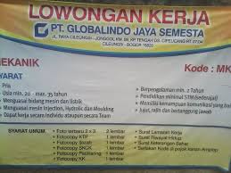 Yang ditampilkan di sini adalah iklan lowongan yang sesuai dengan kueri anda. Info Loker Tanpa Ijazah Daerah Bogor