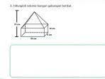 Volume setengah tabung diketahui : Selesaikan Soal Soal Di Bawah Ini Hitunglah Volume Bangun Gabungan Berikut Halaman 2 Tribun Padang